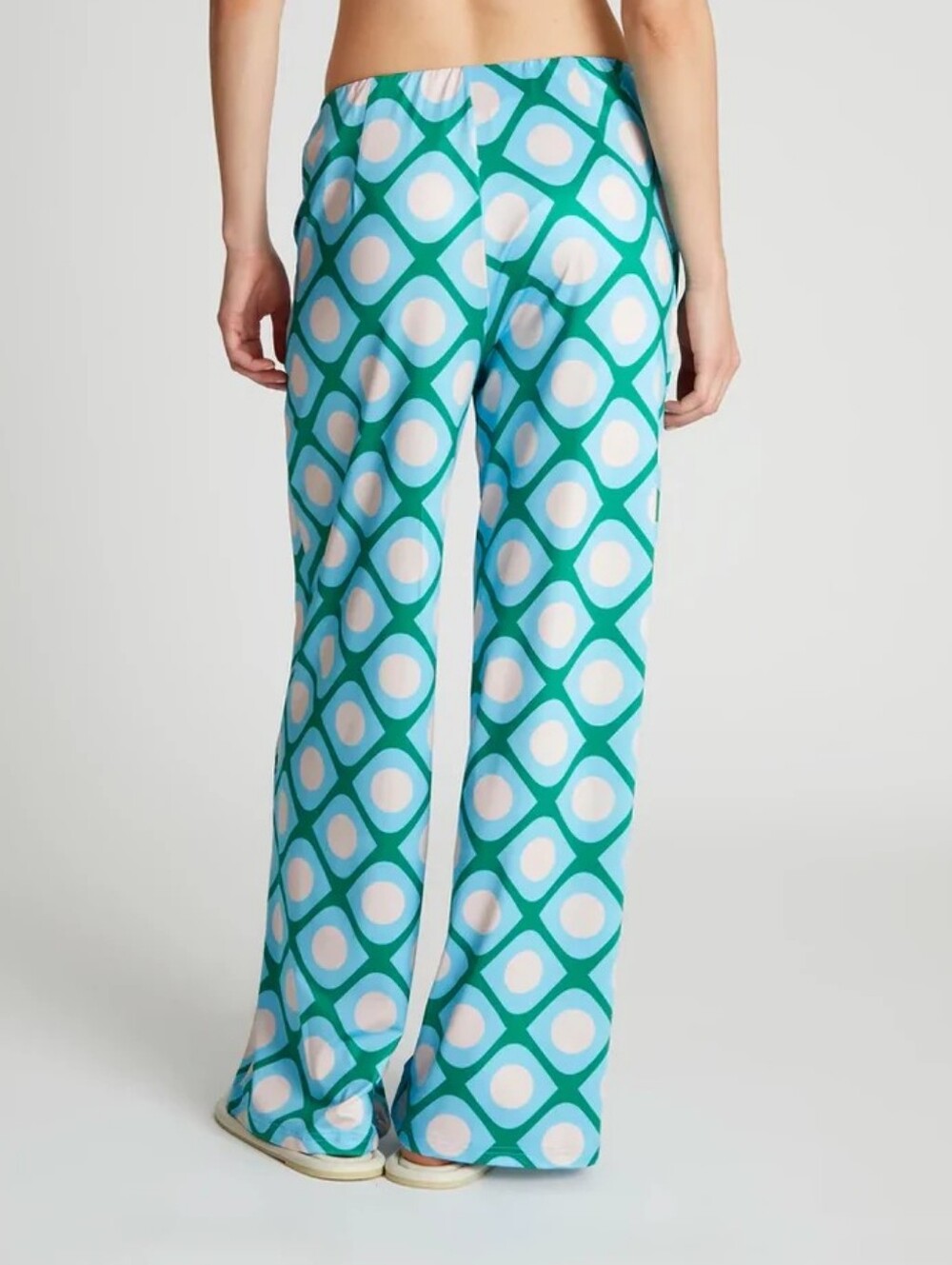 NWT Compania Fantastica Retro One Piece Swimsuit Wide Leg Pants Set Small - Picture 10 of 14